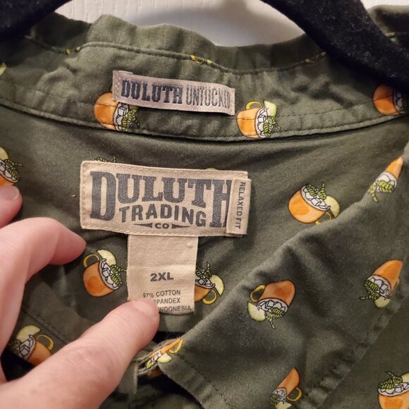 Duluth Moscow Mule Drink Shirt! Perfect bar shirt for a great talking piece! 2XL - Picture 5 of 6